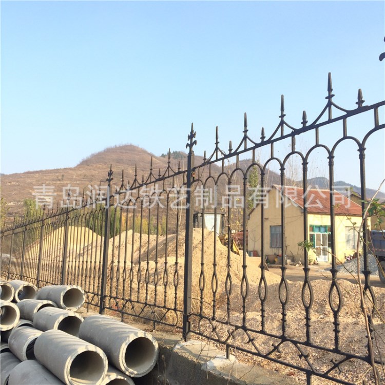 福建漳州加工定制鐵藝護欄 裝配式鋅鋼柵欄 庭院圍墻球墨鑄鐵圍欄