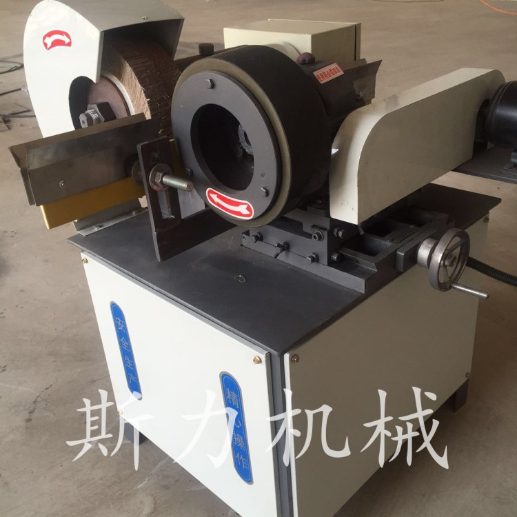 電動不銹鋼拉絲機圓管拋光拉絲機圓管打磨機小型圓木棒外圓拋光機