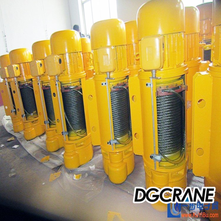 德工起重 河南廠家供應 5T鋼絲繩電動葫蘆 單速葫蘆 5T-12m等型號