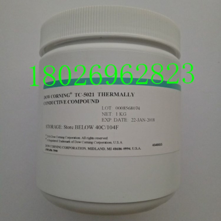 道康寧TC-5021導(dǎo)熱硅脂 Dow Corning TC-5021絕緣導(dǎo)熱散熱膠