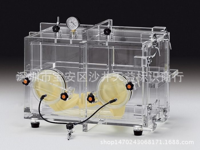 生產實驗室手套亞克力專用箱 有機玻璃防塵操作箱測試箱設計定制