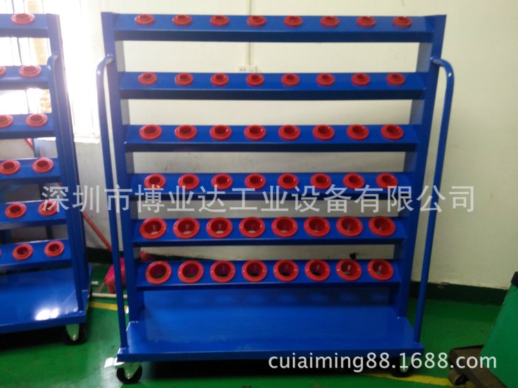 訂做廣東各類BT40刀具架，移動刀具車，CNC移動刀具架