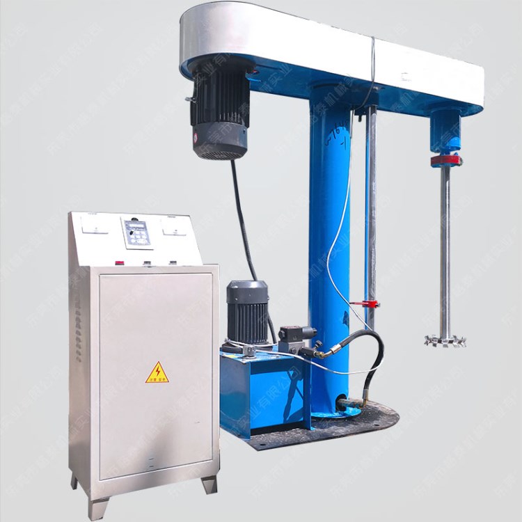廣西廠家直銷變頻變速液壓升降高速攪拌機(jī) 油漆涂料單軸混合機(jī)