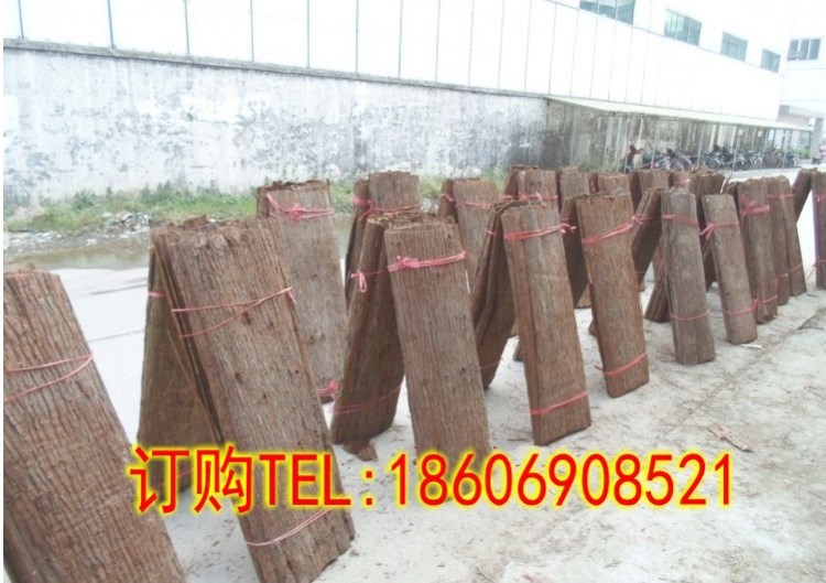仿真樹皮工程裝飾農家樂裝飾假樹造景園林杉樹皮2.5平方一件代發