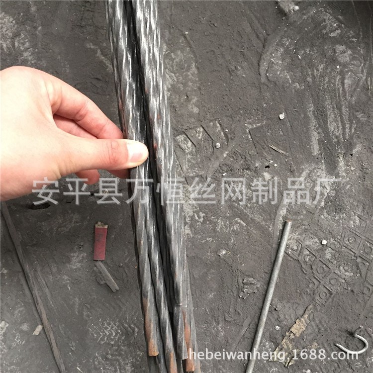 【麻花鋼生產(chǎn)廠家】直徑6mm8mm現(xiàn)貨調(diào)直麻花棒 盤圓扭絞方鋼