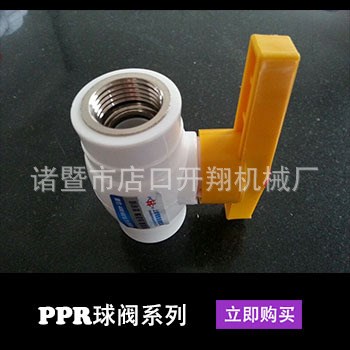 廠家批發(fā)PPR內(nèi)螺紋鋼芯球閥 PPR鋼芯球閥 全塑球閥 質(zhì)量