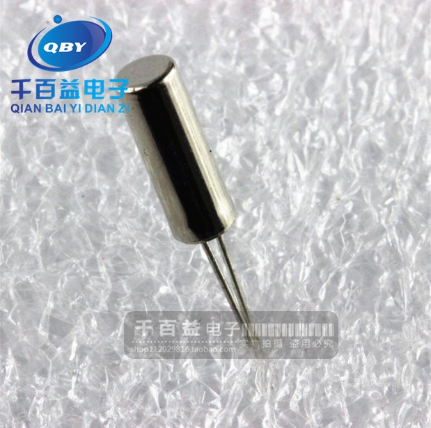 圓柱型3*8mm （32.768K）石英晶體32768 無源晶振