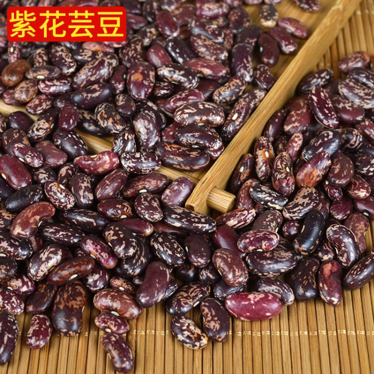 紫花蕓豆批發(fā)農(nóng)家紫花蕓豆 熬粥蕓豆菜豆五谷雜糧