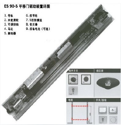 泉州多瑪90自動門電機電動門感應平移門特種門