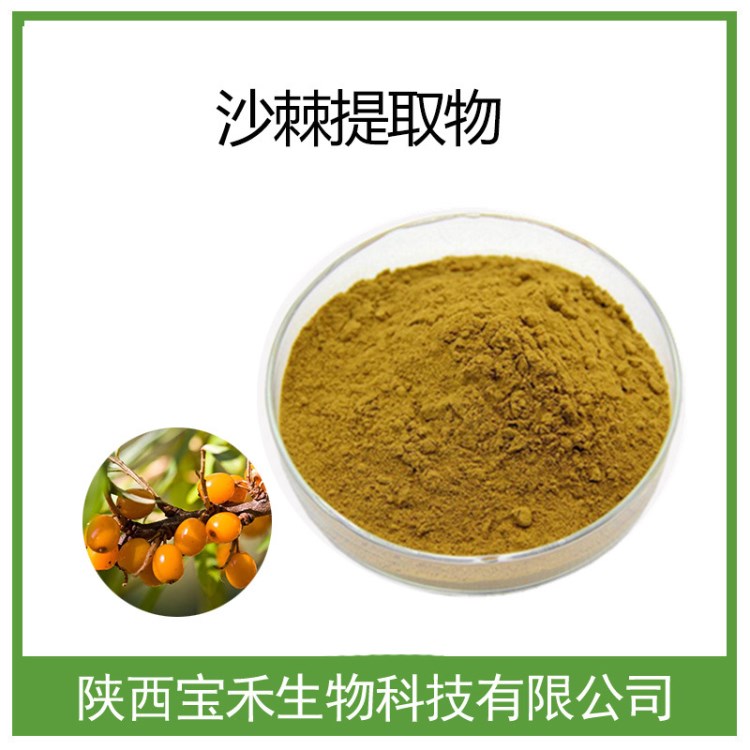 沙棘提取物   10:1 沙棘果粉 沙棘黃酮 1kg起訂 現(xiàn)貨包郵
