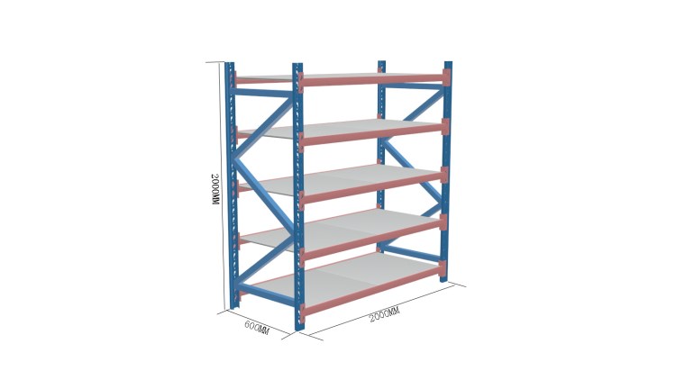 汉北工业仓库整理架轻型中型常规尺寸2米长/高五金零件盒物流架