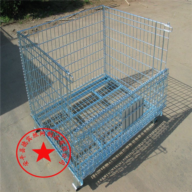 倉儲籠廠家生產工廠車間周轉鐵箱  重型倉儲籠