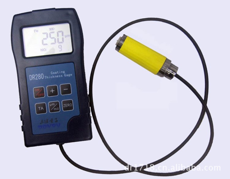 雙用涂層測厚儀 整體式智能探頭多功能測試,好用就選DR280