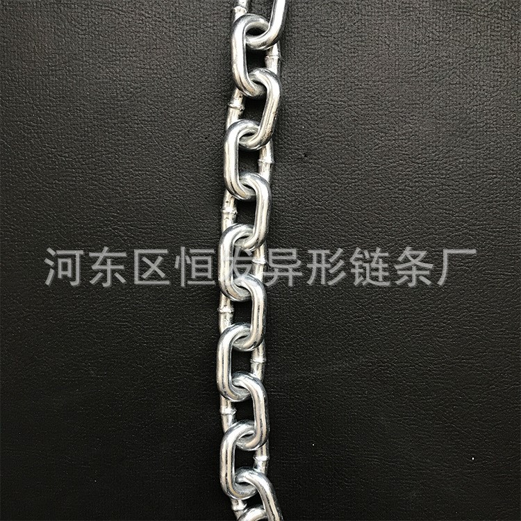 高溫焊接甩扭鏈條定做  現(xiàn)貨供應(yīng)船用錨鏈防護(hù)鏈條外貿(mào)出口