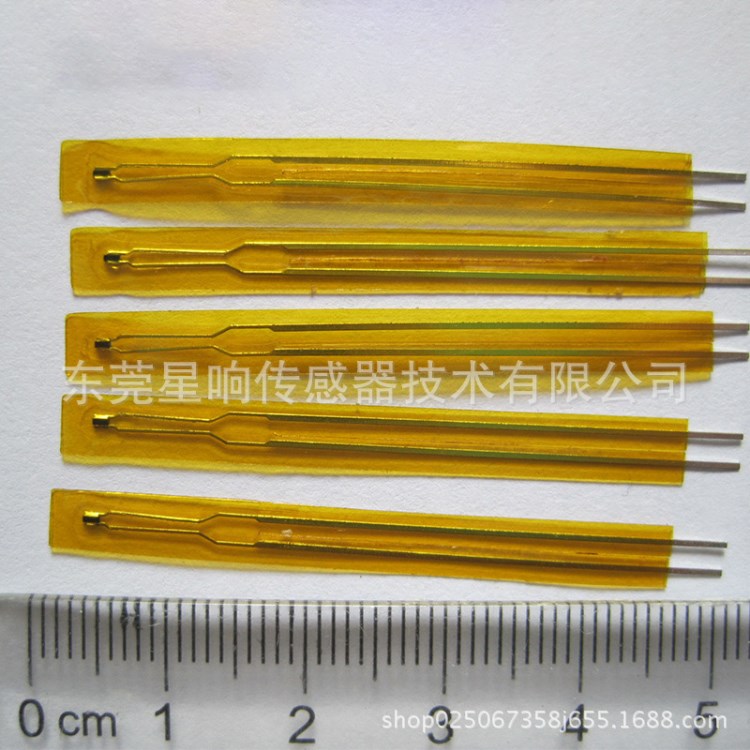 星響溫度傳感器 NTC熱敏電阻 薄膜封裝103F 3435 50MM廠家直銷