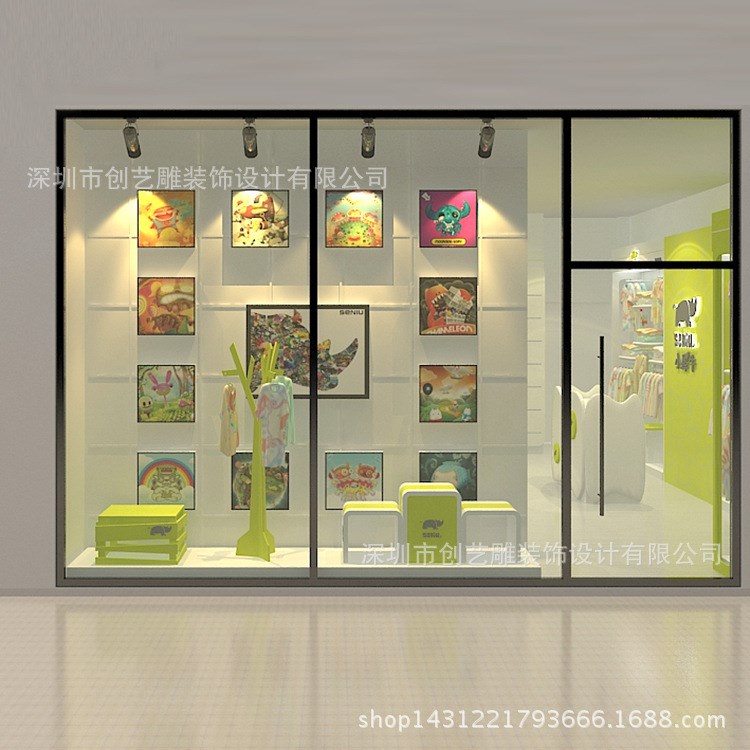 精品展柜童裝童鞋展示柜商場專賣店烤漆柜臺童裝童鞋店貨柜批發(fā)