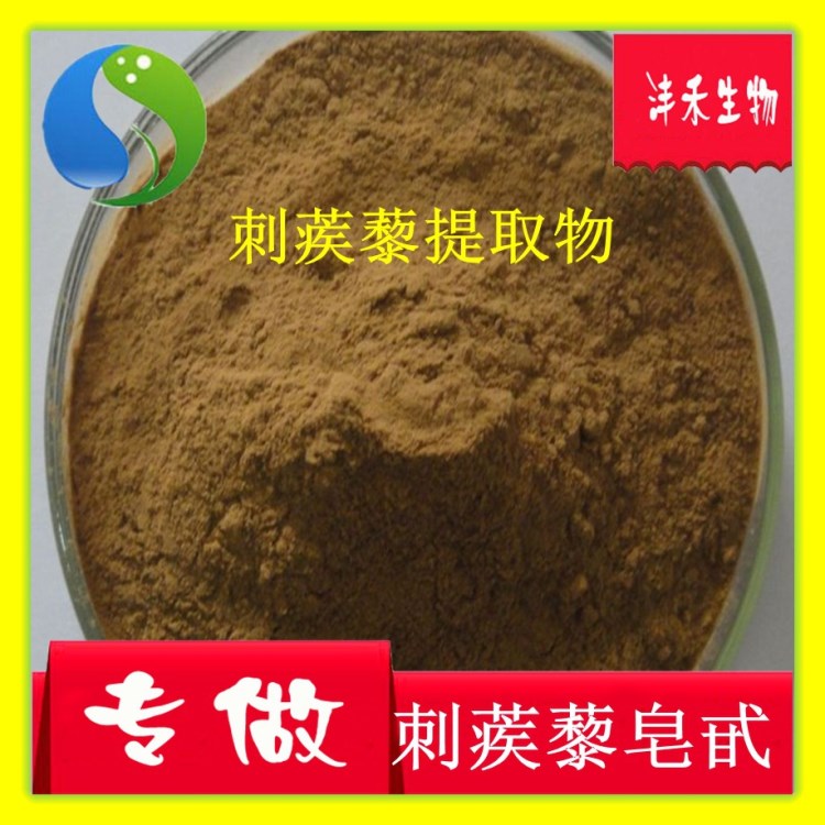 刺蒺藜皂甙 10:1  廠家現(xiàn)貨 刺蒺藜提取物  保健品原料 刺蒺藜粉