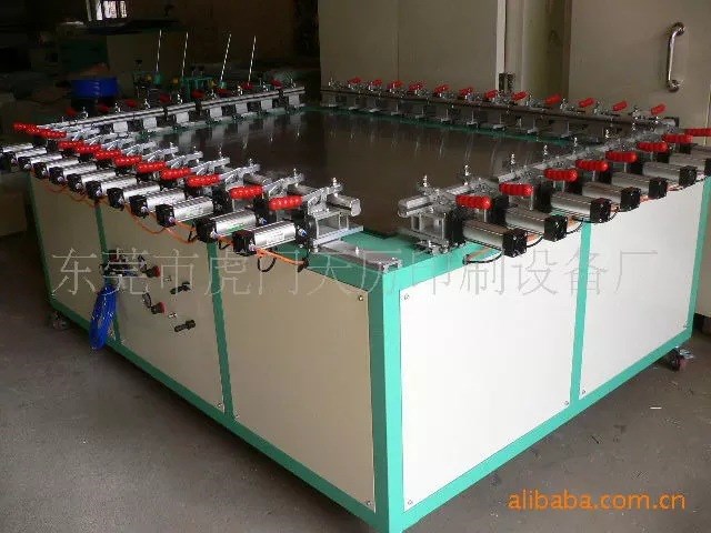 供應氣動拉網機TL-1616 機械式拉網機絲印 手輪式拉網機