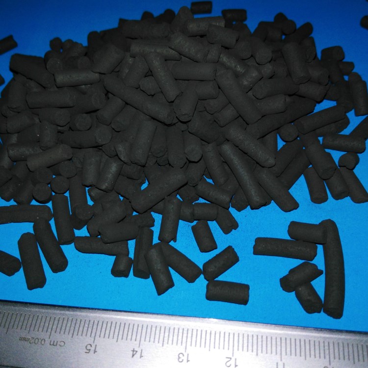 直供活性炭 工廠噴漆房除臭除味廢氣煙氣煤質圓柱狀活性炭4mm