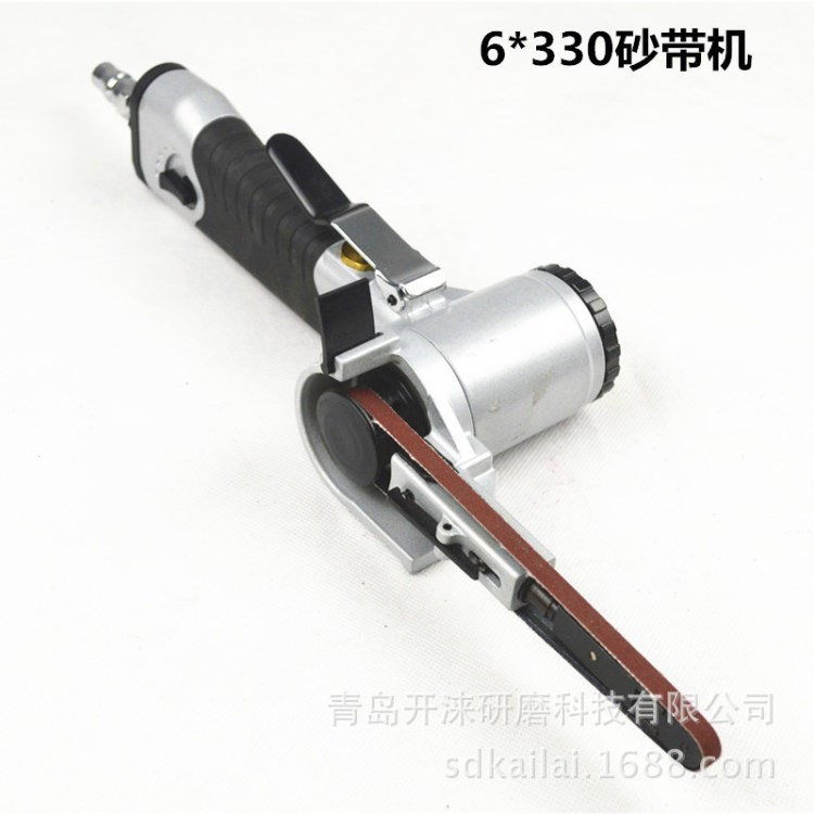 氣動砂帶機6&times;330 小型砂帶機 氣動打磨機