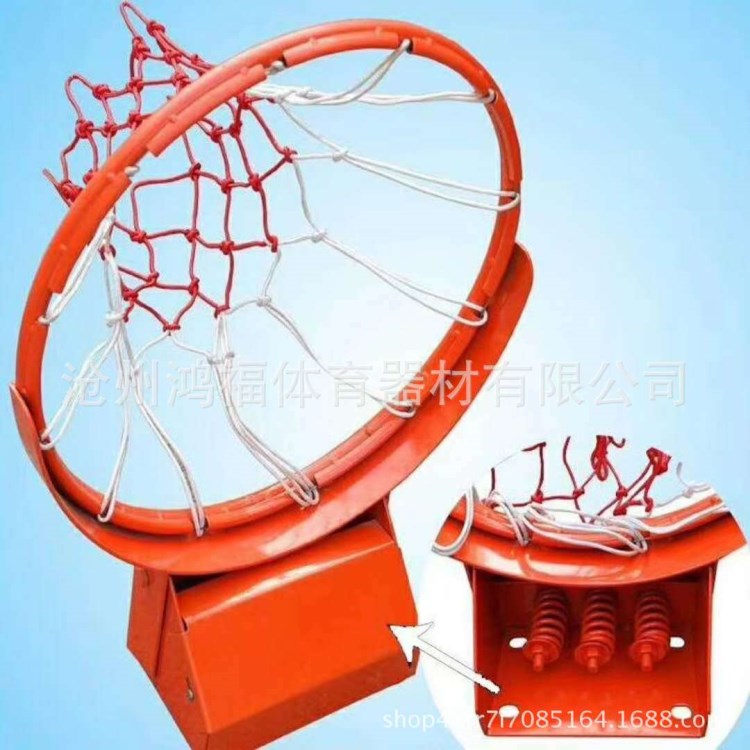 廠家直銷戶外籃球圈 室外標(biāo)準(zhǔn)掛式籃球框兒童成人家用