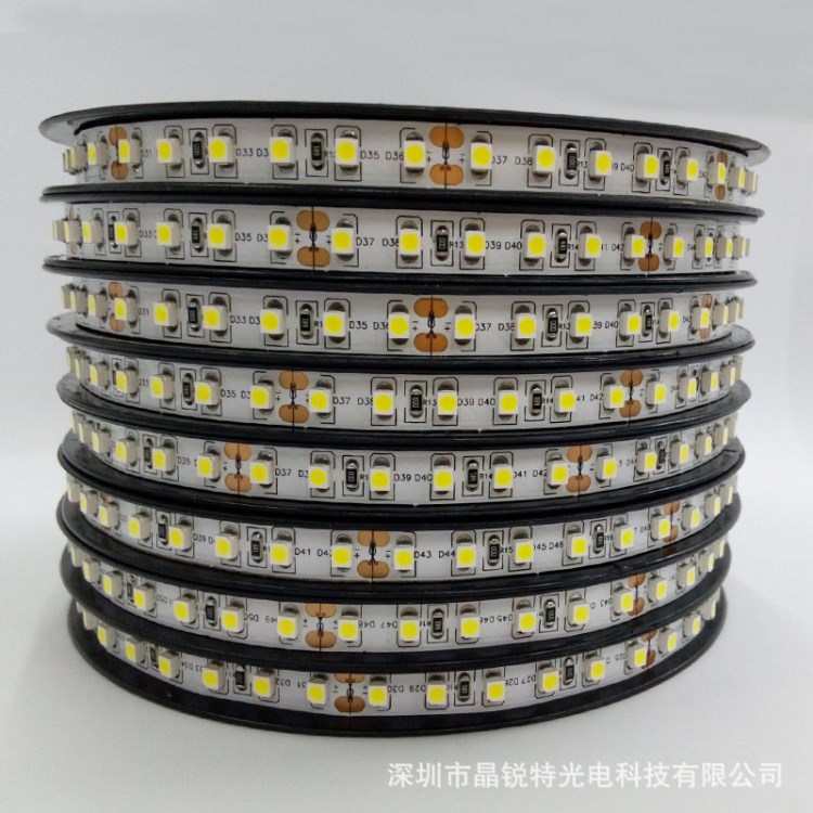 生產(chǎn)：橋梁裝飾3528LED軟燈帶 低壓12V/24V120珠工藝品燈條