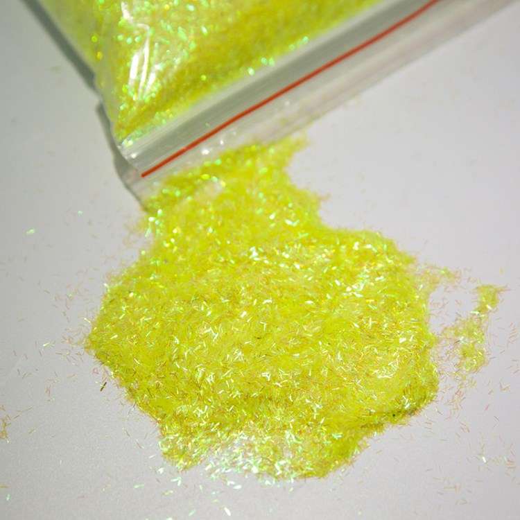廠家直銷彩色金蔥粉美縫劑高溫七彩鐳射長條閃光粉批發1公斤/袋