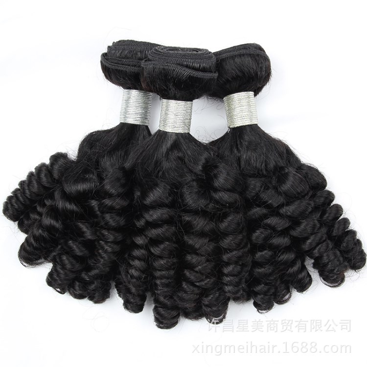 许昌人发自然色欧美热卖Fumi hair 挑头顺发发帘织发 spring curl