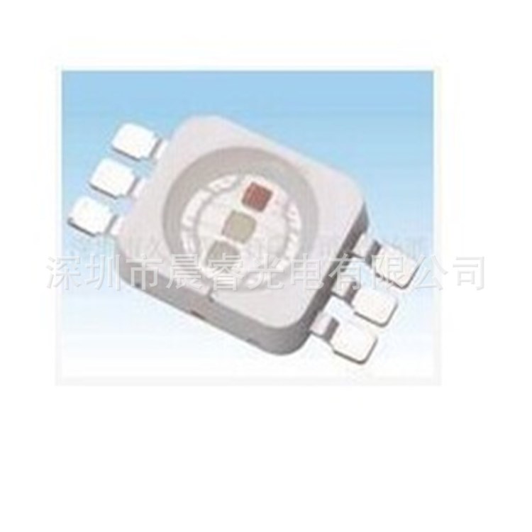 新品高品質(zhì)SMD8090 3*3W RGB全彩燈珠 六腳Osram/歐司朗式LED促