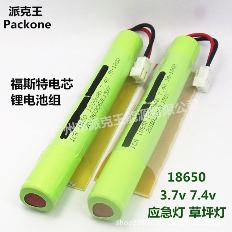 LED灯 消防应急照明灯电池 镍氢充电电池组 2/3AA 800mAh 4.8V