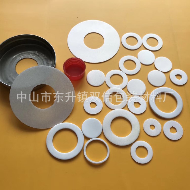 低價銷售瓶蓋防漏pe墊片 環保PE發泡墊片 密封瓶蓋墊圈