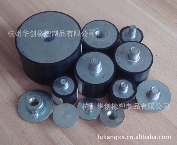 天然膠減震器 降噪 減震 性能好 開模