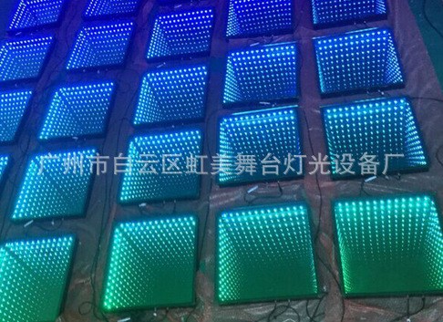 LED 3D深淵地板 魔幻游樂園 舞臺燈光 鋼化玻璃
