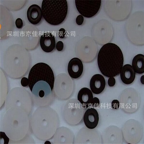 【廠家直銷】防滑減震密封橡膠墊片 硅膠墊片3M膠粘貼墊片
