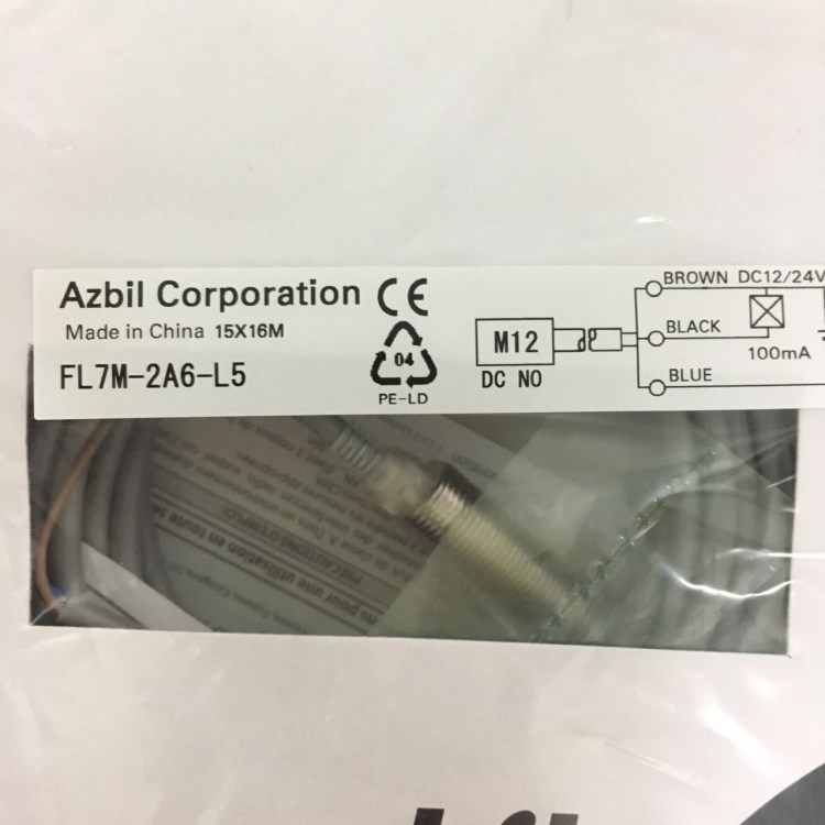 YAMATAKE/山武AZBIL接近開(kāi)關(guān)FL7M-2A6-L5代理銷售 圓柱形接近開(kāi)關(guān)