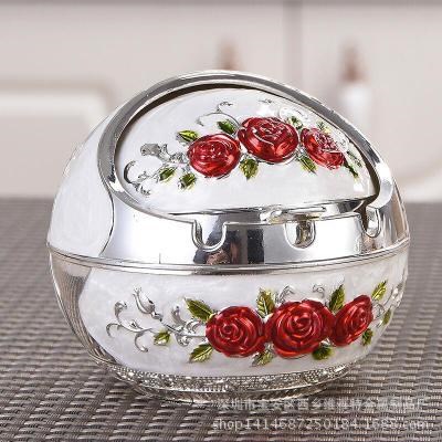 特色煙灰缸創(chuàng)意個(gè)性帶蓋歐式客廳辦公室時(shí)尚藝術(shù)擺件禮品