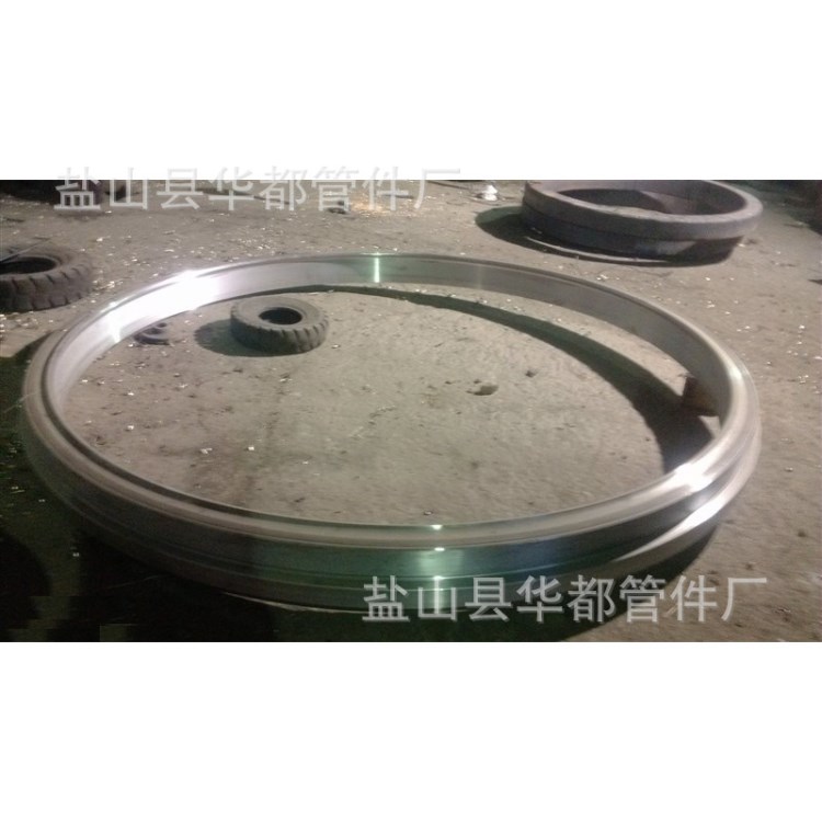 F華都管件廠家生產5083鍛造鋁合金法蘭及各種非標鍛件 鋁彎頭管件