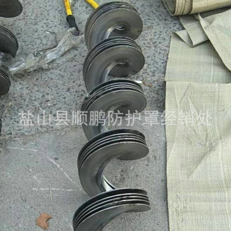螺旋溜槽葉片 不銹鋼耐磨螺旋葉片 打孔螺旋葉片
