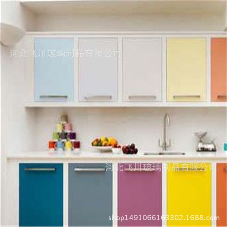 單色櫥柜玻璃 家具玻璃 時尚 綠色環保 易清潔 耐高溫