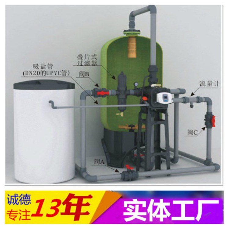 3軟水器 軟水機(jī)處理器 樹(shù)脂罐 家用軟化水全自動(dòng)軟化水處理設(shè)備