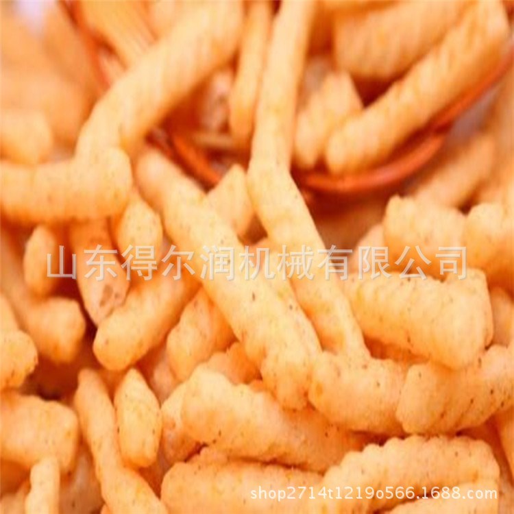 多功能油炸設備 全自動電加熱蝦條生產流水線 休閑小食品加工線