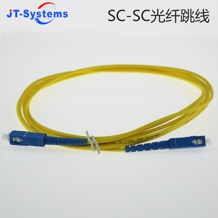 廠家直銷(xiāo) 玖天電信級(jí)光纖跳線(xiàn) SC-SC 單模單芯3M