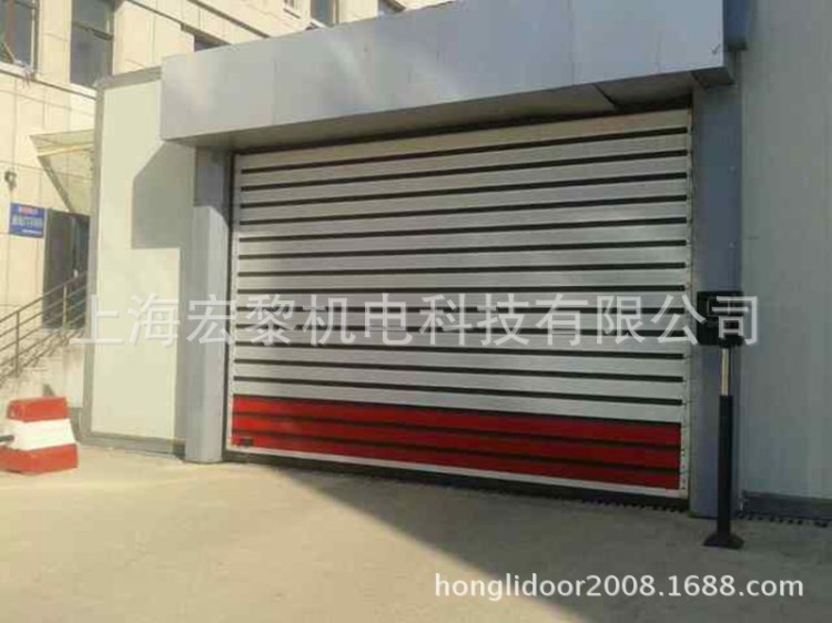 【上海宏黎】供應(yīng)遙控電動(dòng)車庫(kù)門遙控彩鋼電動(dòng)門 車庫(kù)抗風(fēng)卷簾門