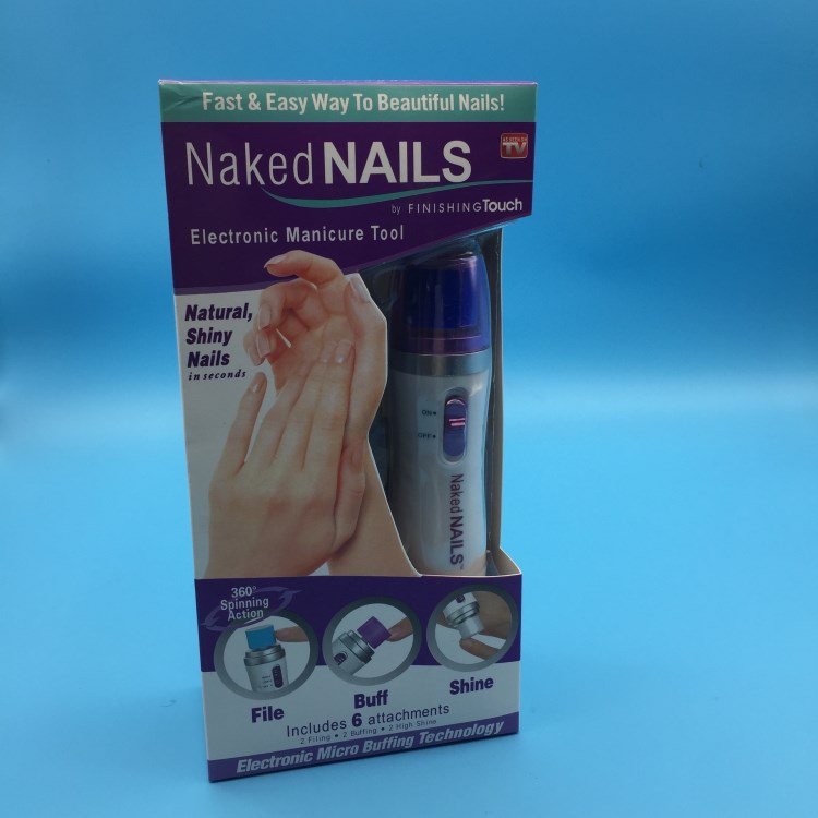 TV磨甲器多功能磨甲器  電動(dòng)修甲器 naked nails 電動(dòng)亮甲器