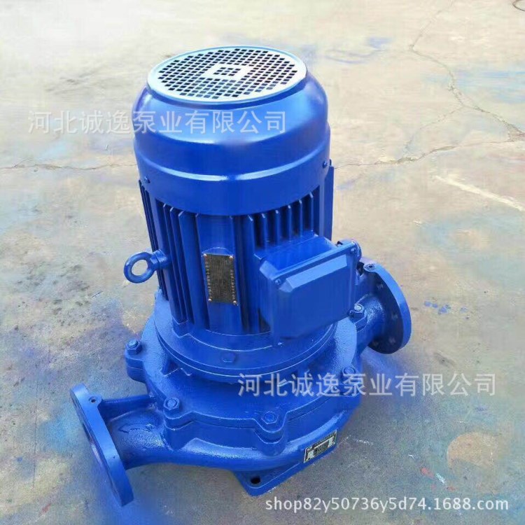 廠家直銷IRG立式熱水管道循環離心泵單級水泵耐高溫循環泵
