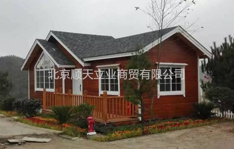 北京厂家设计建造旅游景区农家乐木屋 生态园住宿木屋别墅