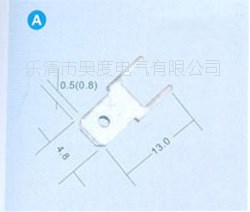 厂家直销DJ610-4.8*13，187插片端子