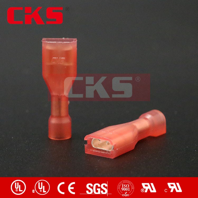 冷壓端子 FDFN1-187母全絕緣尼龍端子 防水接線端頭 CE、UL