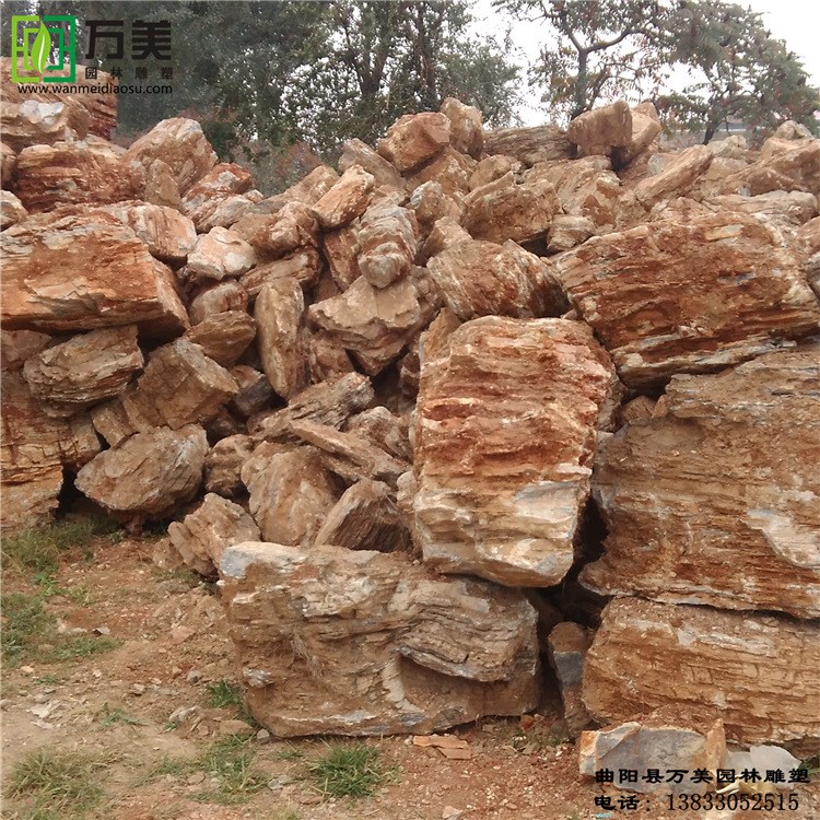 現(xiàn)貨 大型室外千層石假山 室內(nèi)盆景 廠家銷售千層石制作各種假山