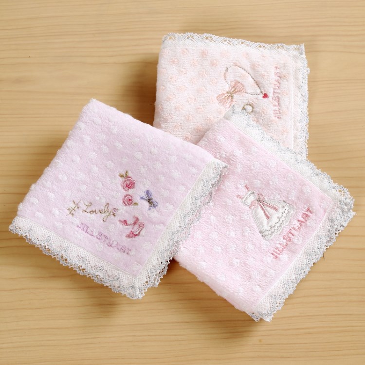 護腕棉刺繡蕾絲手帕 牌子小巧精致方巾廠家定做精品禮品毛巾